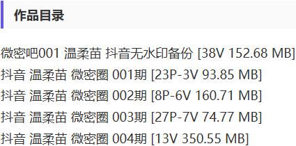 温柔苗 – 微密圈写真&视频合集【持续更新中】-2